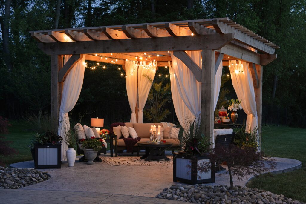 Pergola ehitus / katusega terrass