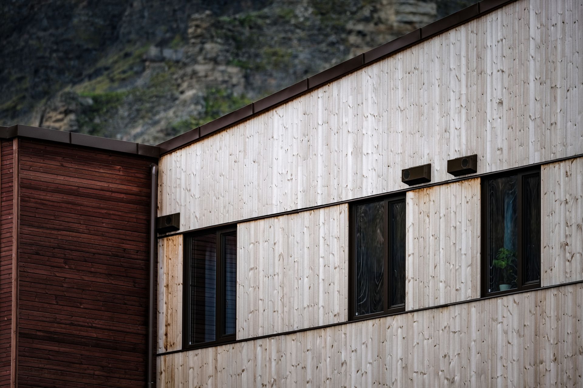Modern timber facade in Harjumaa