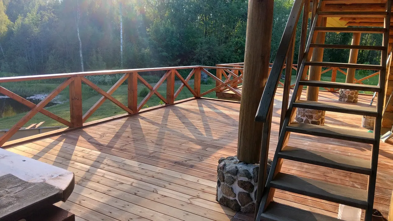 Hand-built outdoor space for a home — Puuseppmeister work